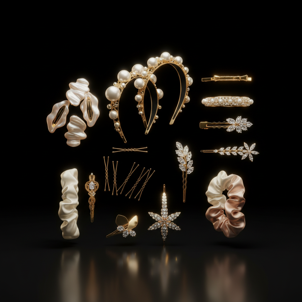 Hair Accessories Collection 3D