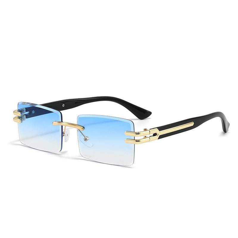 Gradient Gradientless Frame Womens High-End Sunglasses