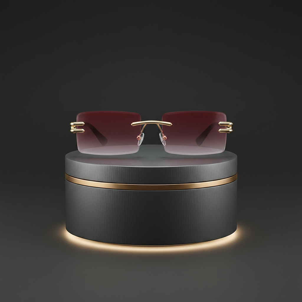 Sunglasses on Pedestal